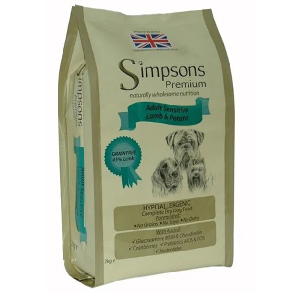 Simpson Premium Adult Sensitive Grain Free Agnello e Patate - immagine 2