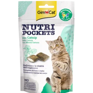Gimcat Nutri Pockets con Menta e Multivitaminica (Kg/Size: 0,060)