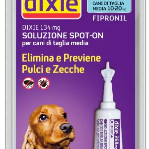 Dixie - Pipette Cane Fipronil 1.34 Ml - Blister 1 Pz - Tg. Media