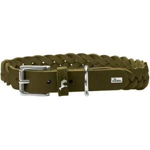 Collare Hunter Solid Education Olive/Green
