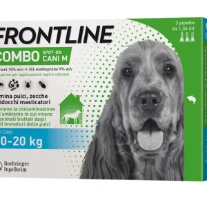 Frontline Combo Per Cani Dai 10-20kg 3 pipette (Kg/Size: 0,1)