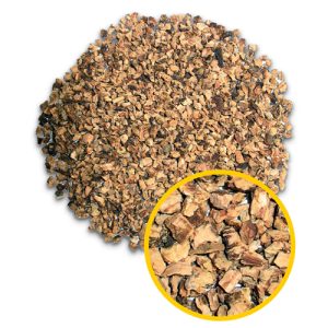 HOBBY Terrano Cork Bark 8lt per Terrario, Fondo per Tartarughe di terra, Pogona, piccoli Ofidi.