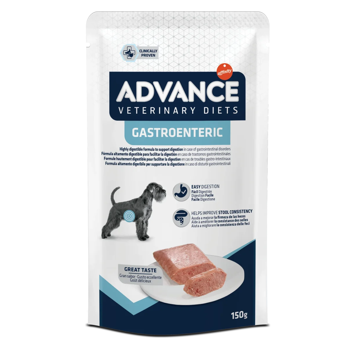 Advance Veterinary Diet Dog Gastroenteric Busta Patè (kg/size: 0,150) - immagine 2