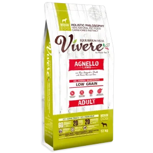 Vivere Cane Adulto Low Grain Medium Agnello (Kg/Size: 12)