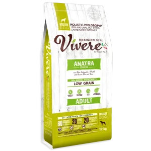Vivere Cane Adulto Low Grain Medium Anatra (Kg/Size: 12)