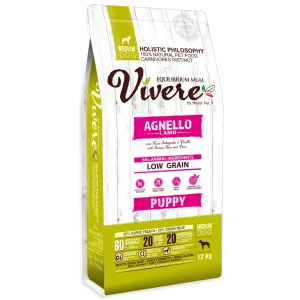 Vivere Cane Puppy Low Grain Medium Agnello (Kg/Size: 12)