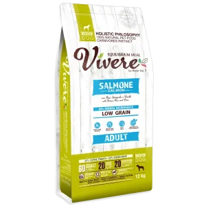 Vivere Cane Adulto Low Grain Medium Salmone (Kg/Size: 12)