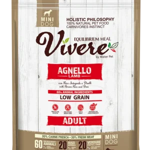 Vivere Cane Adulto Low Grain Mini Agnello (Kg/Size: 0,8)