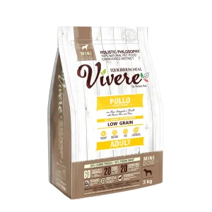 Vivere Cane Adulto Low Grain Mini Pollo (Kg/Size: 3)