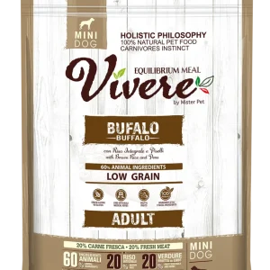 Vivere Cane Adulto Low Grain Mini Bufalo (Kg/Size: 0,8)