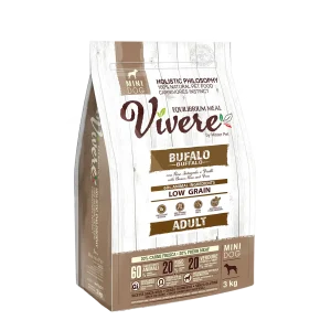 Vivere Cane Adulto Low Grain Mini Bufalo (Kg/Size: 3)