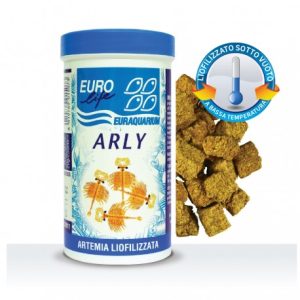 EURO life ARLY artemia salina liofilizzata Mangime per tutti pesci di Acqua dolce e Marina 250ml