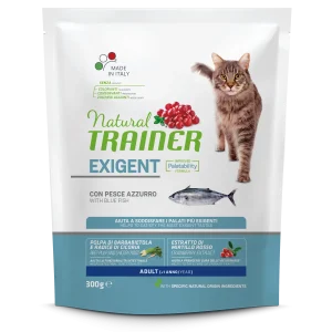 Trainer Natural Cat Adult Exigent Con Pesce Azzurro(+1) (Kg/Size:0,3)
