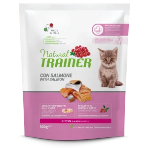 Trainer Natural Kitten Con  Salmone (1-6 Mesi) (Kg/Size:0,3)