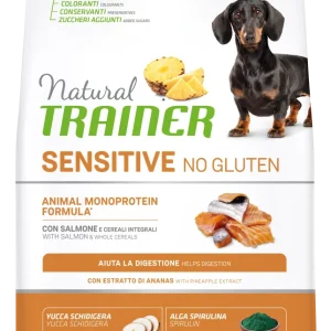 Trainer Natural Sensitive No Gluten Mini Adult Salmone (Kg/Size:7)