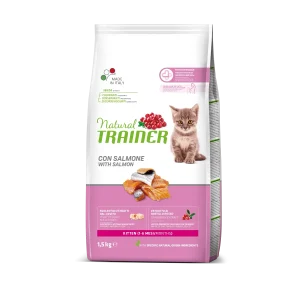 Trainer Natural Kitten Con  Salmone (1-6 Mesi) (Kg/Size:1,5)