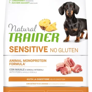 Trainer Natural Sensitive No Gluten Mini Adult Con Maiale (Kg/Size:7)