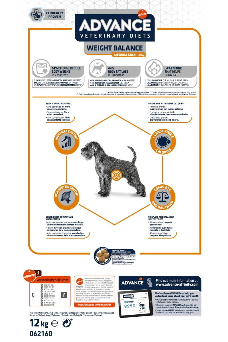 Advance Dog Weigh Balance M/M +10 (Kg/Size: 12) - immagine 3
