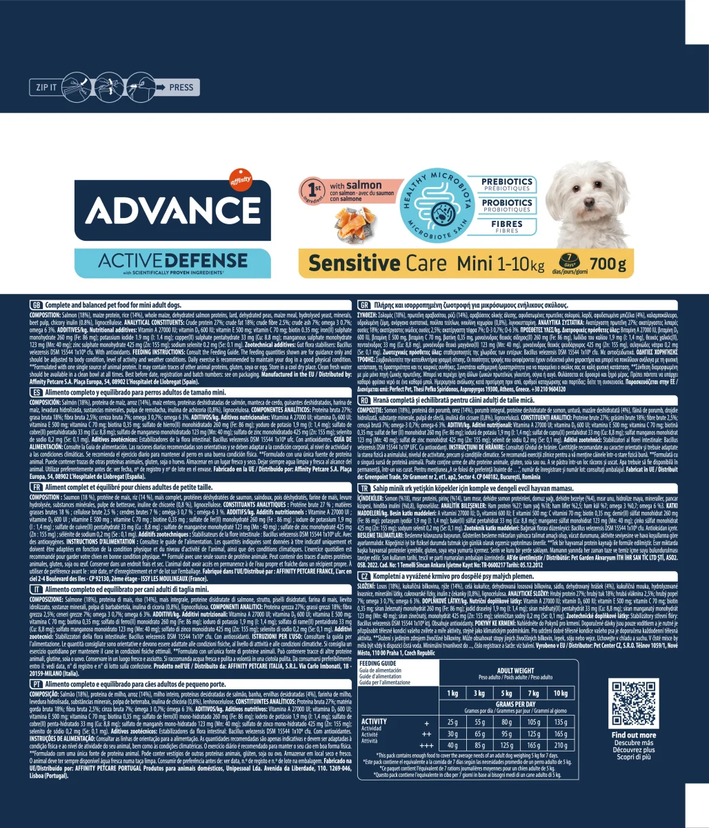 Advance Sensitive Mini 1/10 Kg (Kg/Size: 0,7) - immagine 4