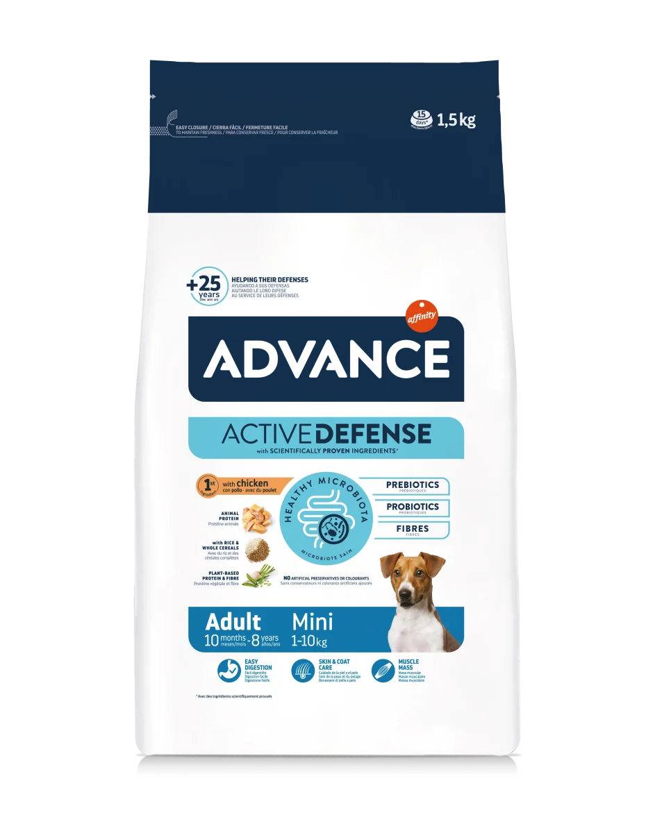 Advance Secco Mini Adult Pollo e Riso (Kg/Size:1,5) - immagine 3