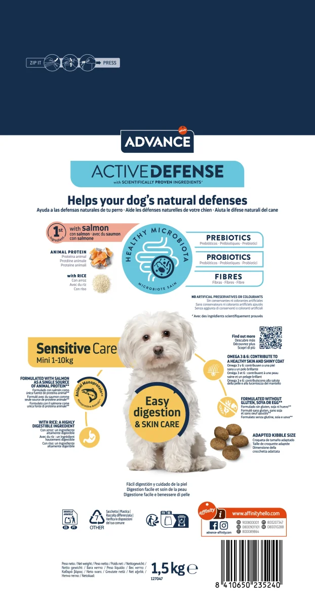Advance Sensitive Mini 1/10 Kg (Kg/Size: 1,5) - immagine 4