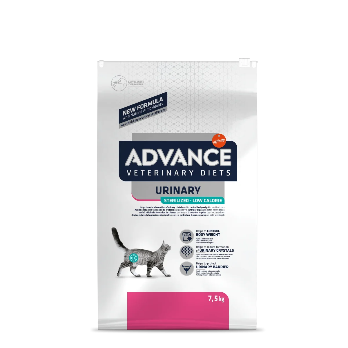 Advance Cat Urinary Sterilized Low Calorie (Kg/Size: 7,5) - immagine 2