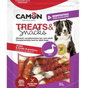 Ossicini arrotolati con anatra & amido di granturco