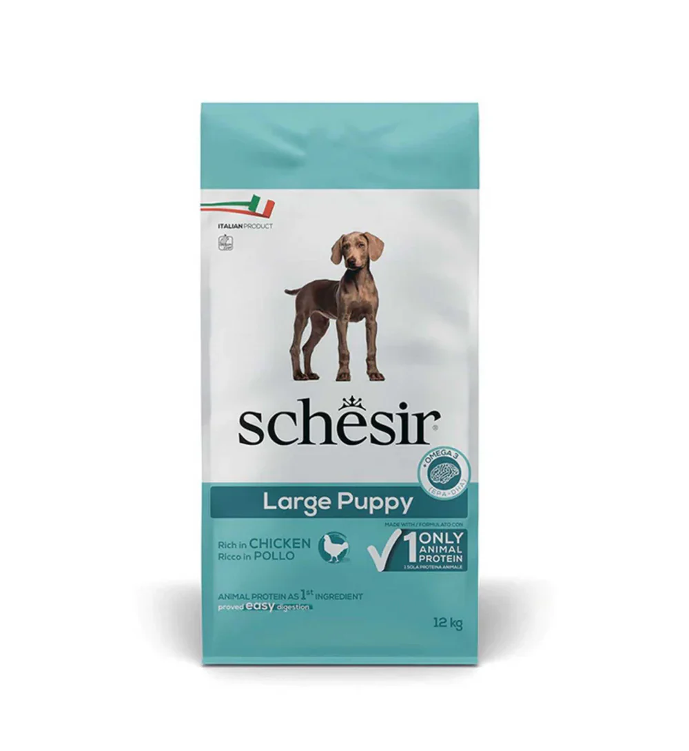 Schesir Dog Large Puppy Gusto Pollo (Kg/Size: 12) - immagine 2