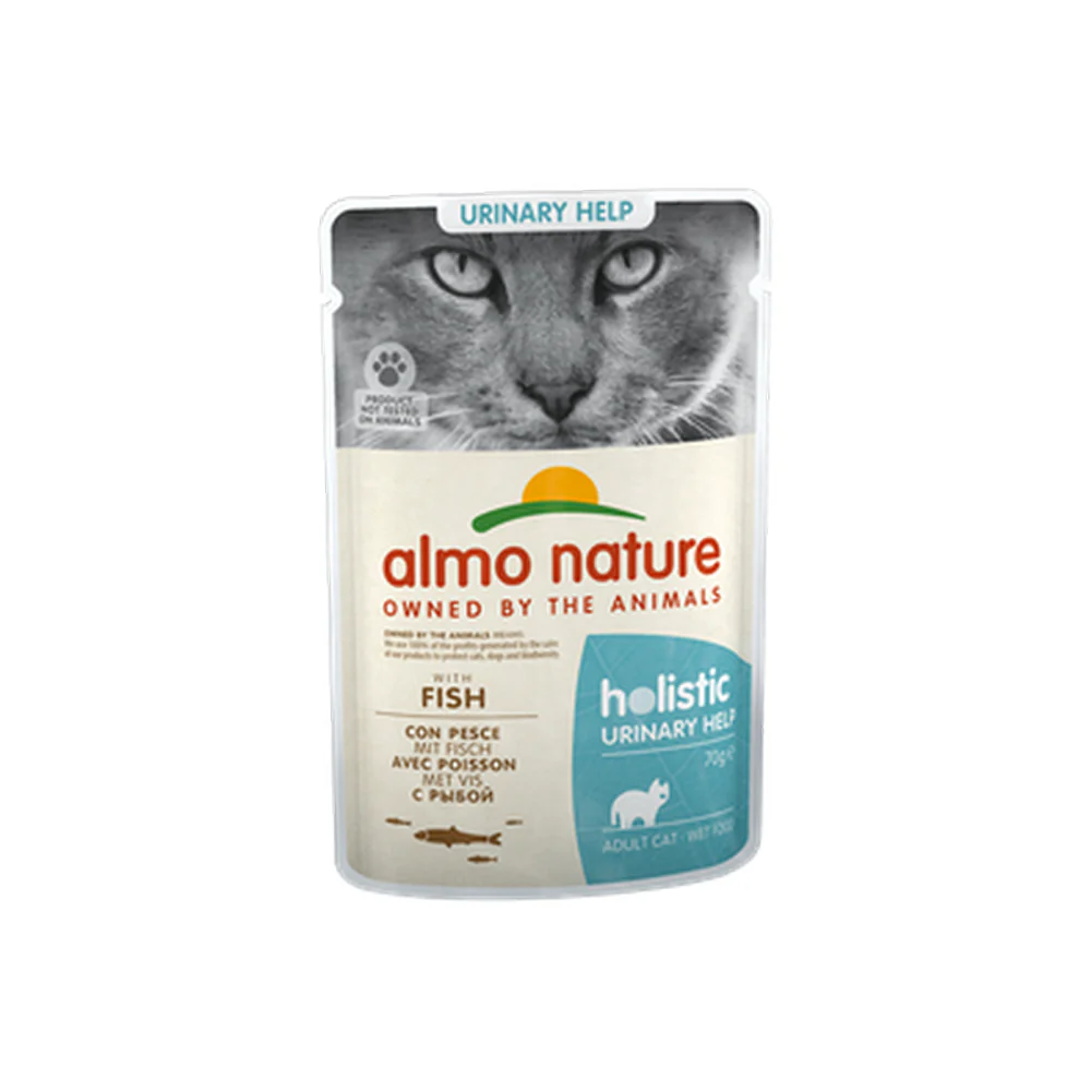Almo Nature Cat Holistic Urinary Help 70G Con Pesce
