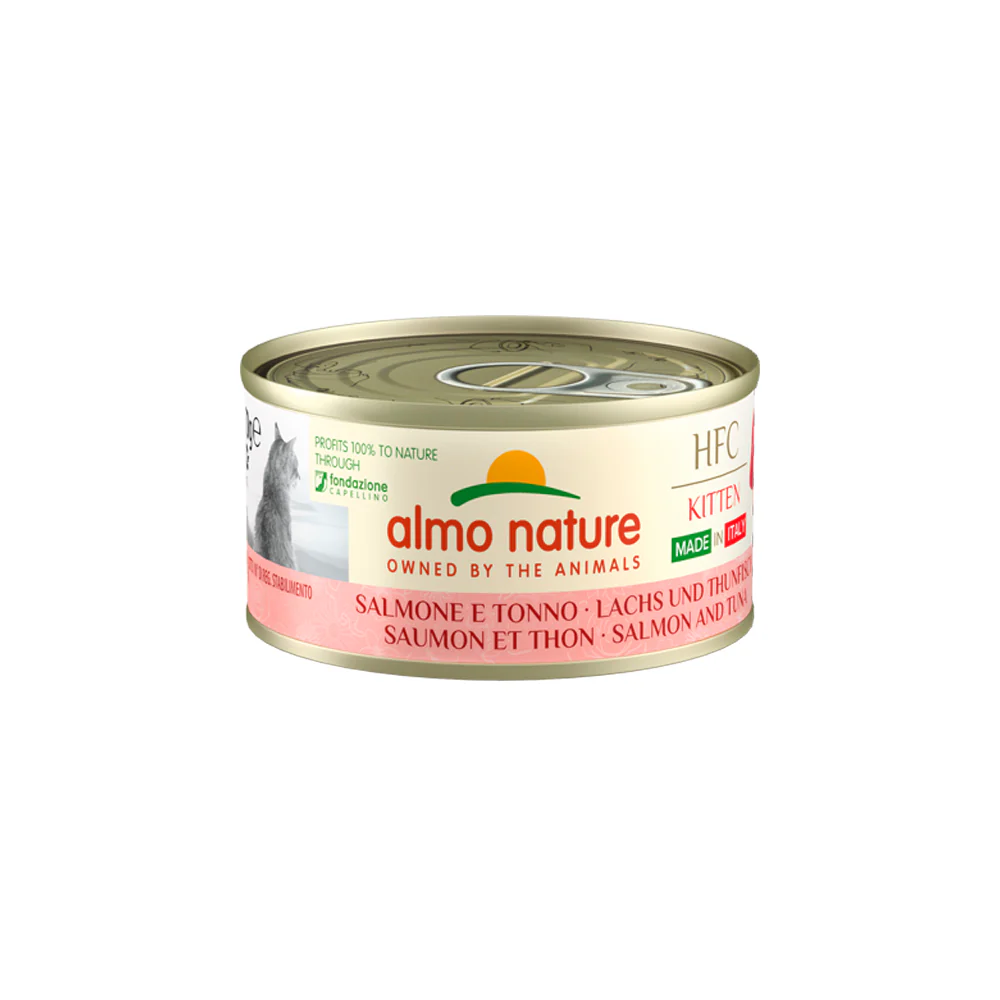 Almo Nature Cat HFC - Complete Kitten con salmone e tonno 70g - immagine 2