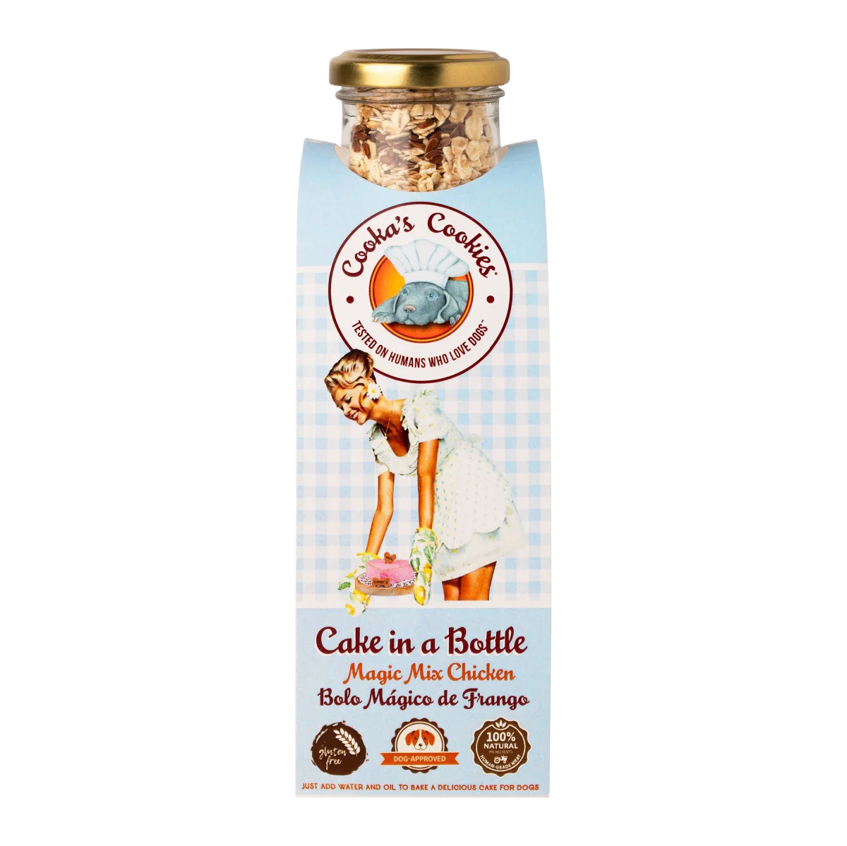 Cake in a Bottle preparato per torta gusto Pollo (Kg/Size: 0,230) - immagine 2
