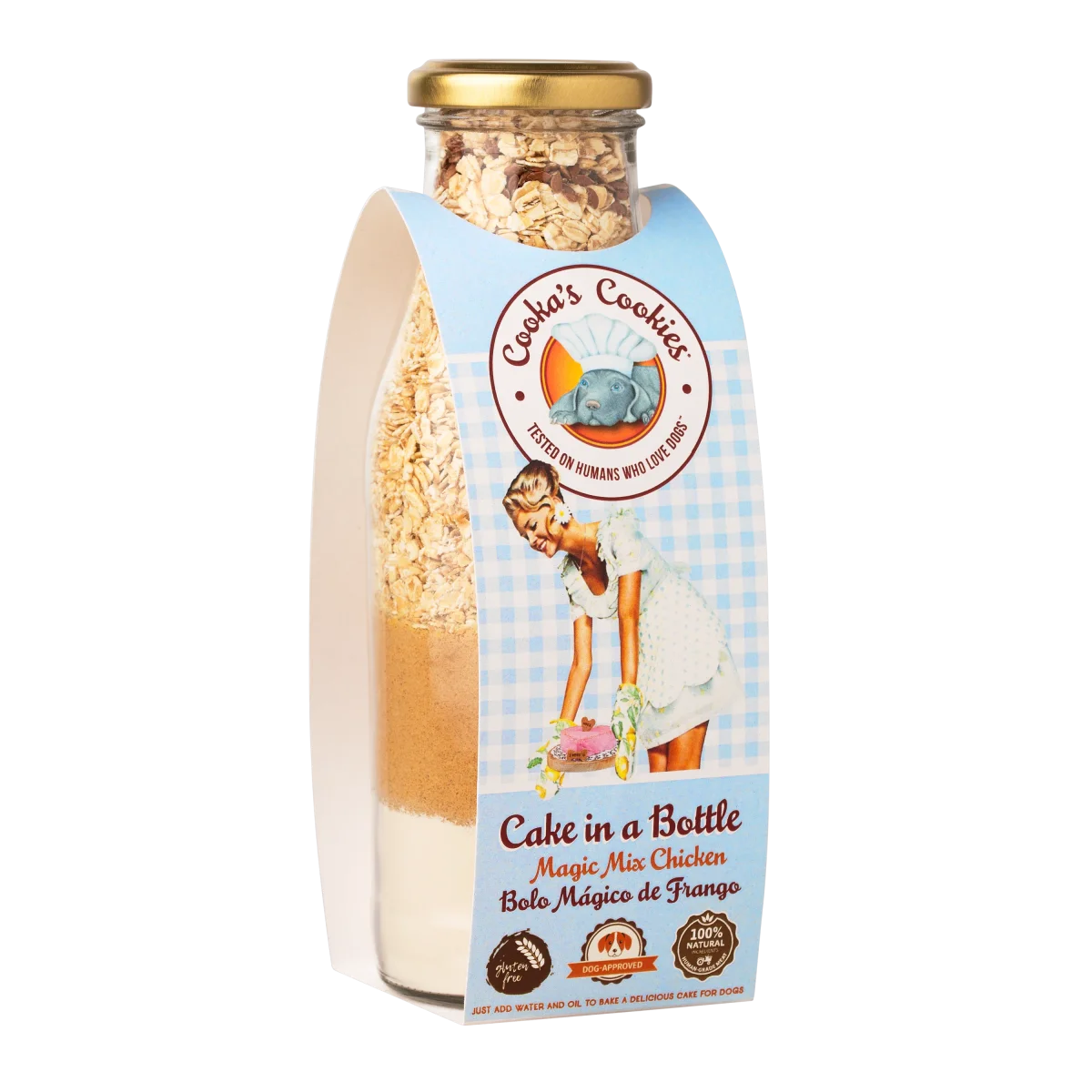 Cake in a Bottle preparato per torta gusto Pollo (Kg/Size: 0,230) - immagine 3