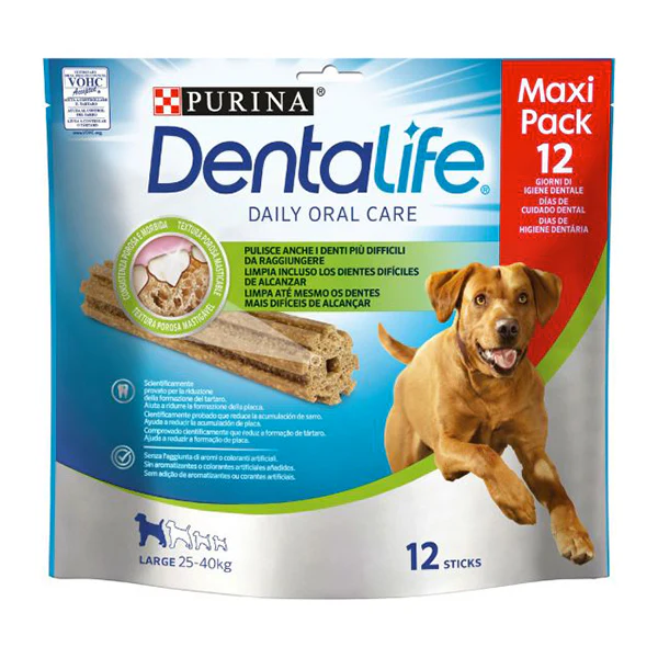 DENTALIFE Cane Snack per l'igiene orale Taglia Large