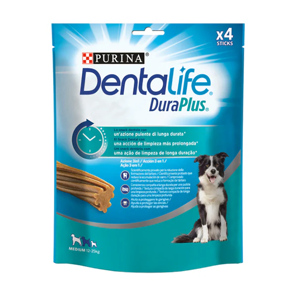 DENTALIFE DURAPLUS Snack cane per l'igiene orale Taglia Medium