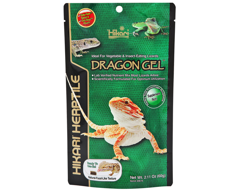 DRAGONGEL Hikary Gel alimentare per Pogona spp.