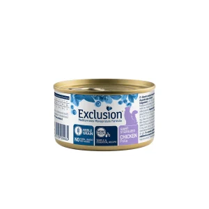EXCLUSION MEDITERRANEO Monoproteic umido gatto giant sterilizzato al pollo