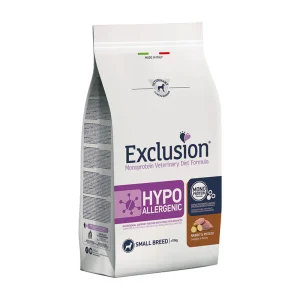 EXCLUSION MONOPROTEIN VET DIET HYPOALLERGENIC coniglio e patate SMALL BREED