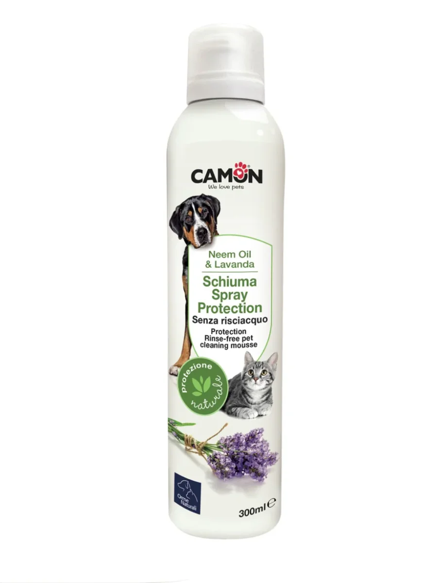 Schiuma spray senza risciacquo al Neem e Lavanda - immagine 2