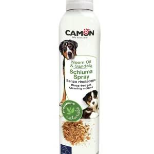Camon Mousse detergente senza risciacquo con Olio di Neem e Sandalo (Ml/Size: 300)