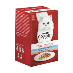 GOURMET Mon Petit Gatto con Merluzzo, Sardine, Salmone