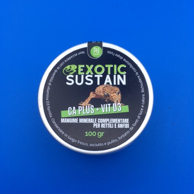EXOTIC SUSTEIN CALCIO + D3 in polvere finissima 100gr - immagine 2