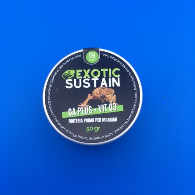 EXOTIC SUSTEIN Calcio + D3 in polvere finissima 50gr - immagine 3