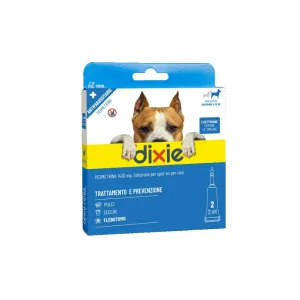 Dixie - Pipette Cane Permetrina 2 Ml - Blister 2 Pz - Tg Grande