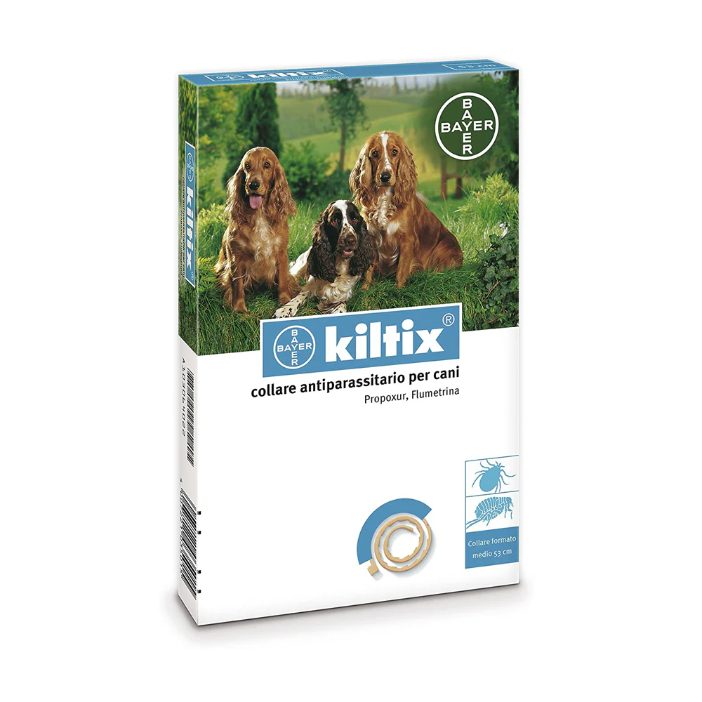 Kiltix Collare antiparassitario per cani di taglia media - immagine 2