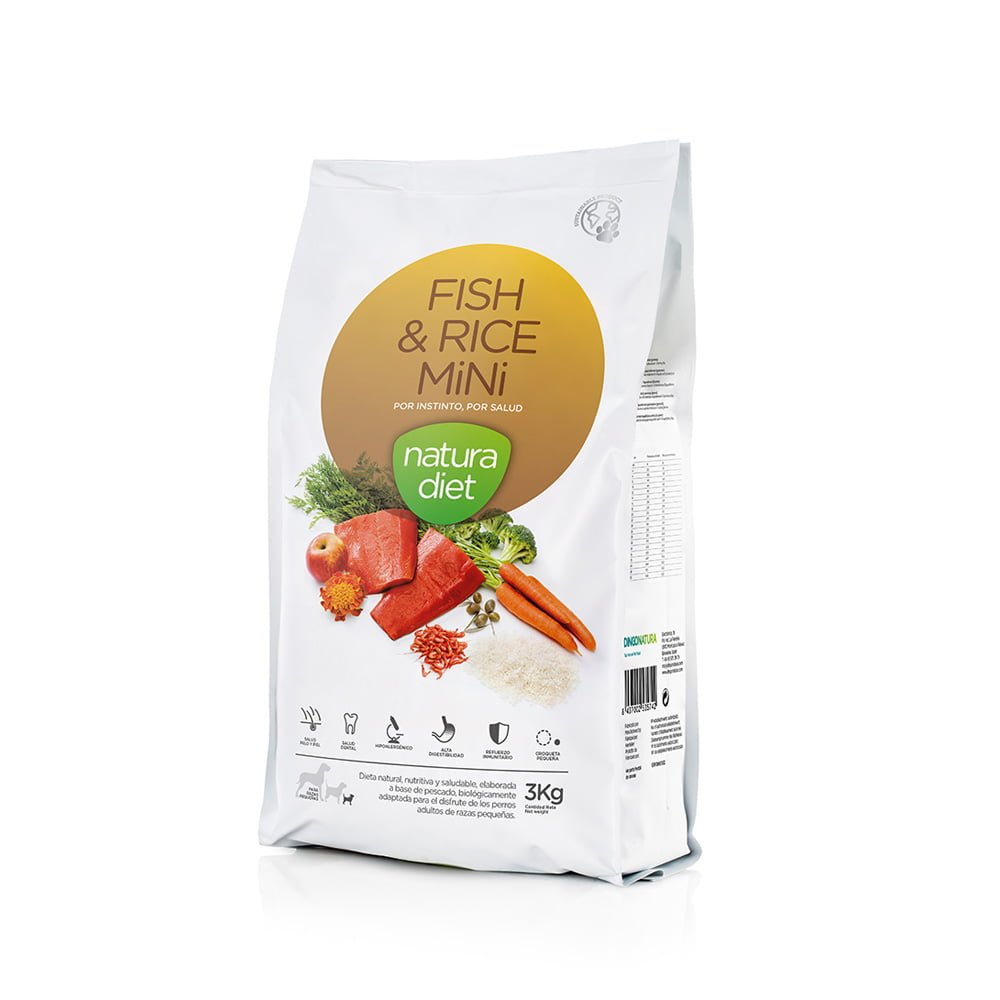 Natura Diet Fish & Rice Mini 3 kg