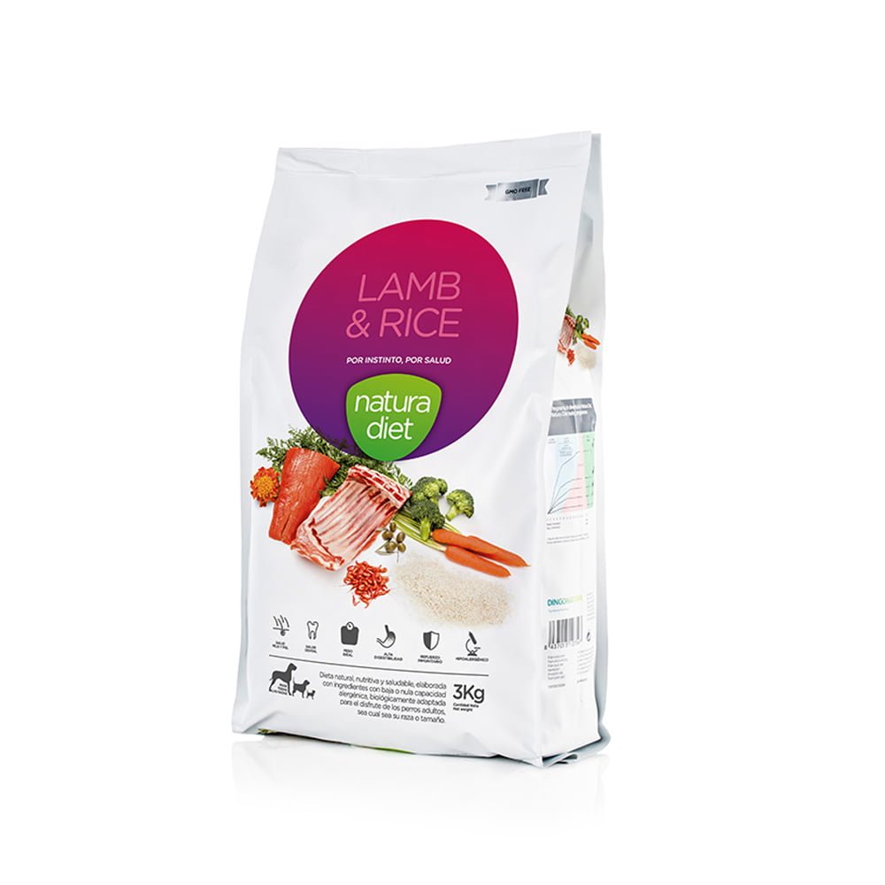 Natura Diet Lamb & Rice 3 kg - immagine 2