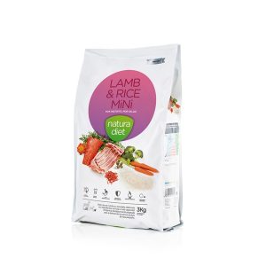 Natura Diet Lamb & Rice Mini 3 kg