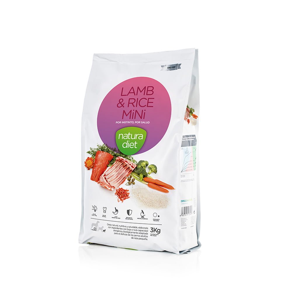 Natura Diet Lamb & Rice Mini 3 kg