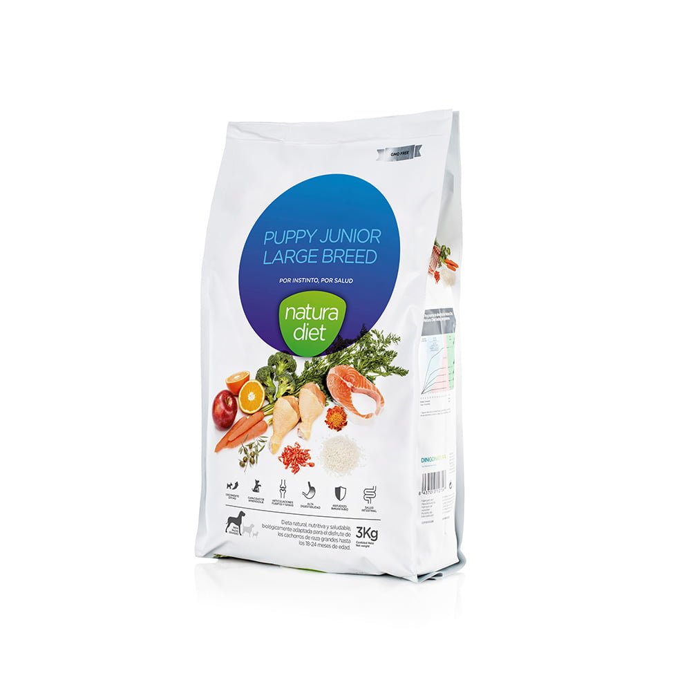 Natura Diet Puppy Junior Large Breed 3 kg - immagine 2