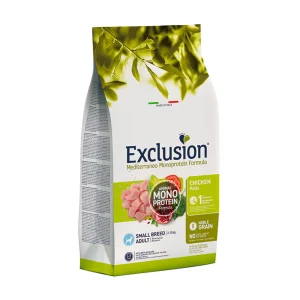 EXCLUSION MEDITERRANEO Monoproteic adult small al pollo